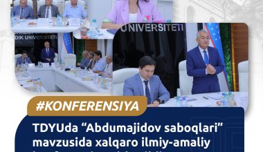 ТДЮда “Абдумажидов сабоқлари” мавзусида халқаро илмий-амалий конференция ўтказилди