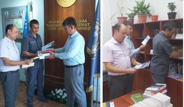 TERGOV HIBSXONASIGA HUQUQIY NASHRLAR BEG‘ARAZ TAQDIM ETILDI