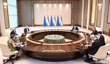 Ўзбекистон Президенти Европа Иттифоқининг ташқи ишлар ва хавфсизлик сиёсати бўйича Олий вакилини қабул қилди
