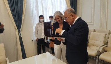 Акмал Саидов ЮНЕСКО Бош директорининг ўринбосари Стефания Жаннини билан учрашди