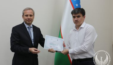 Қийноққа қарши курашиш бўйича ўқув курси тингловчиларига сертификатлар топширилди