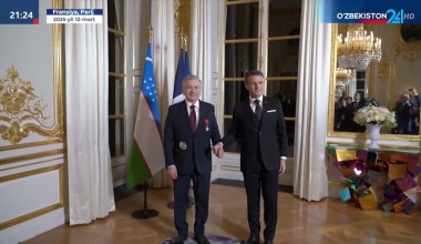  Шавкат Мирзиёев награждён Орденом Почётного Легиона: Символ дружбы и сотрудничества Узбекистана и Франции 