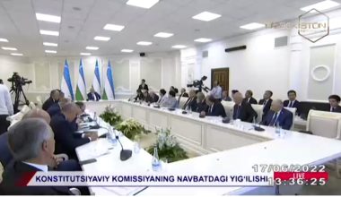 Акмал Саидов, Конституциявий комиссия раиси: