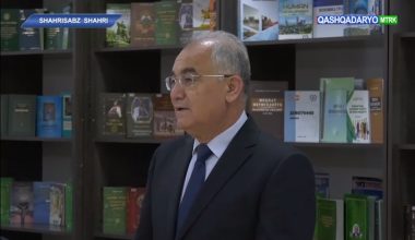 Шаҳрисабз шаҳрида янги кутубхона иш бошлади.