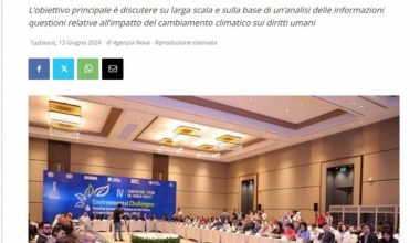 ИА «Agenzia Nova»: В Узбекистане успешно завершен четвертый Самаркандский форум по правам человека