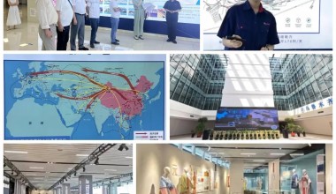 Представители Узбекистана ознакомились с деятельностью международного сухопутного порта и международного центра торговли текстилем Урумчи