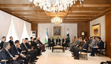 Состоялась встреча Президентов Узбекистана и Пакистана