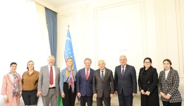 Встреча с делегацией Академией ОБСЕ в Бишкеке и Глобального кампуса по правам человека 