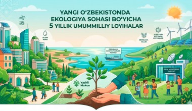 Yangi O‘zbekistonda ekologiya sohasi bo‘yicha 5-yilga mo‘ljallangan umummilliy loyihalar ma’qullandi