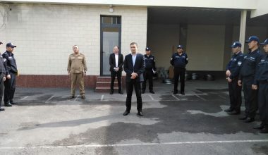 Миллий гвардия  ходимлари билан референдум мавзусида мулоқот ўтказилди
