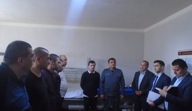 Миллий марказ ишчи гуруҳи Андижондаги жазони ижро этиш муассасаларида бўлди