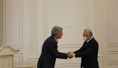 Akmal Saidov xalqaro kuzatuvchi Jan-Antuan Dyupra bilan  uchrashdi