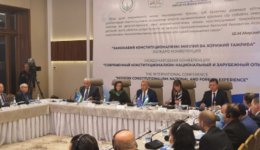 Toshkentda “Zamonaviy konstitutsiyaviylik: milliy va xorijiy tajriba” mavzusida xalqaro konferensiya bo‘lib o‘tdi