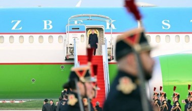 The state visit of the President of Uzbekistan to France begins