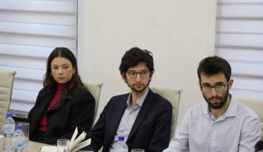 Миллий марказда Чикаго университети профессори ва талабалари билан мулоқот