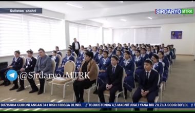 "Инсон ҳуқуқлари ҳафталиги" доирасида Ҳалима Худойбердиева номидаги ижод мактабида "Судья ва ёшлар учрашуви" бўлиб ўтди