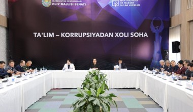 Korrupsiyaga qarshi kurashish milliy kengashining sayyor majlisida maktab va maktabgacha taʼlim tizimidagi korrupsiya holatlari va ularning oldini olish masalalari muhokama qilindi