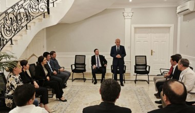 Встреча с соотечественниками в Дохе