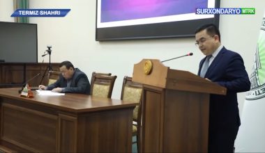 “Инсон ҳуқуқлари ҳафталиги" доирасида Термиз давлат университетида Сурхондарё вилоят суди раиси А. Рўзиқулов ёшлар билан учрашди