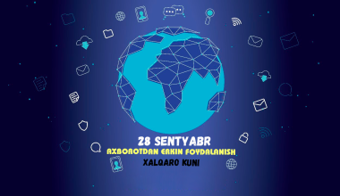 АХБОРОТ ЭРКИНЛИГИ – ДЕМОКРАТИЯНИНГ МУҲИМ ТАЯНЧИ