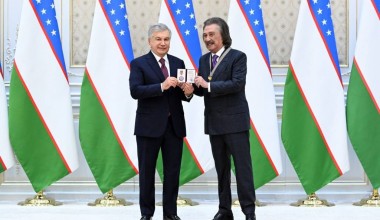 Honoring People’s Artist of Uzbekistan Farrukh Zakirov