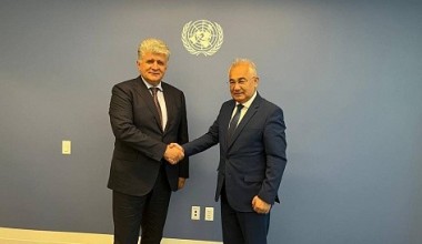 A.Saidov BMT Bosh kotibining siyosiy masalalar va Yevropa, Markaziy Osiyo va Amerika bo‘yicha yordamchisi bilan uchrashdi