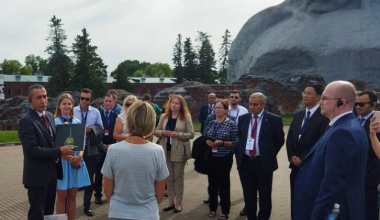 Minskda A.Saidovning “G‘alaba bog‘i falsafasi” kitobi taqdimoti o‘tkazildi