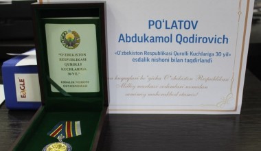 Milliy markaz faxriylari taqdirlandi