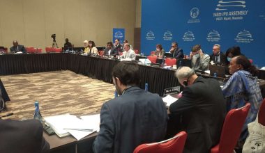 Парламентлараро Иттифоқ Ижроия қўмитасининг навбатдаги сессияси ўтказилди