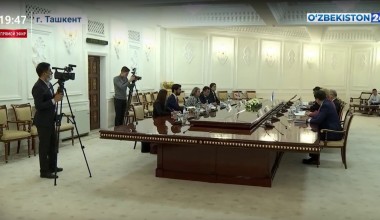 Oliy Majlis Qonunchilik palatasida Britaniya parlamenti Lordlar palatasi a’zosi bilan uchrashuv