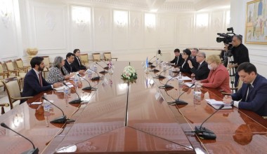 A.Saidov Buyuk Britaniya parlamenti Lordlar palatasi a’zosi B.Satti bilan uchrashdi