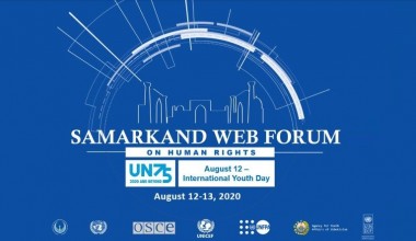 The Samarkand Web Forum on Human Rights will be held