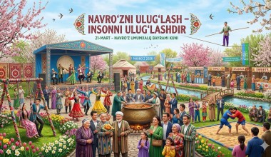 Navro‘zni ulug‘lash – insonni ulug‘lashdir