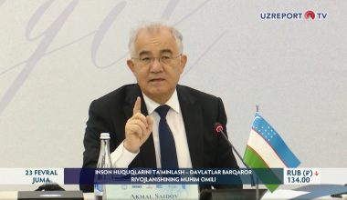 Олий Мажлиснинг Инсон ҳуқуқлари бўйича вакили яъни Омбудсман институти ташкил этилганига 29 йил бўлди. Шу муносабат билан пойтахтимизда “Инсон ҳуқуқлари–давлатлар барқарор ривожланишининг муҳим омили” мавзусида халқаро конференция ўтказилди